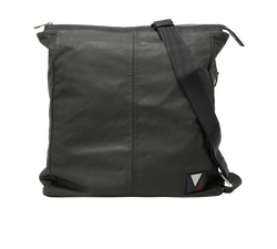 V Line Tote, Leather, Grey, DR5104, DB/S, 2*